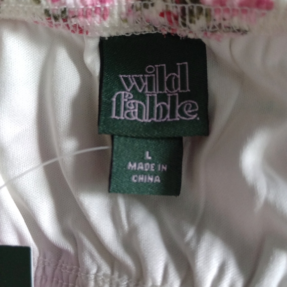 🙂Wild Fable Floral Halter Neck Dress Size Large NWT - Picture 8 of 8